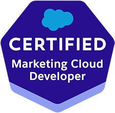 Marketing cloud developer