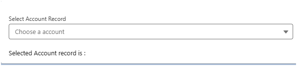 AccountRecord 1