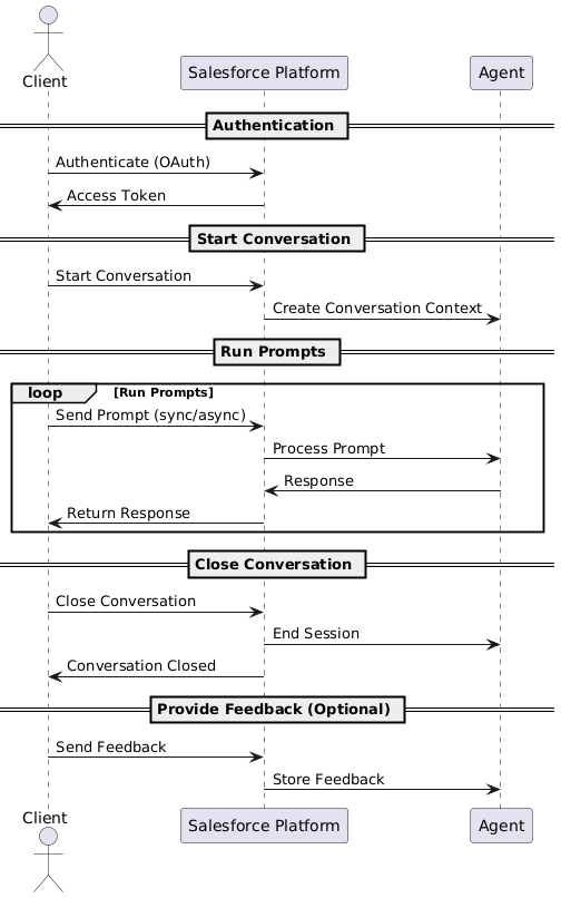 Agentforce Conversation Flow