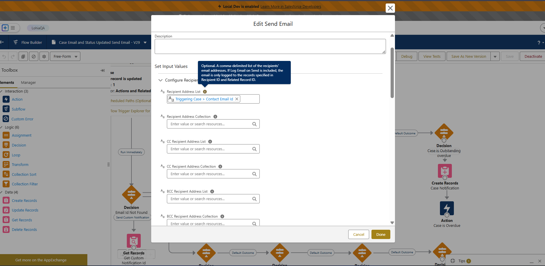 Better Email Sending in Flows