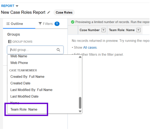 Better Insights into Case Team Work