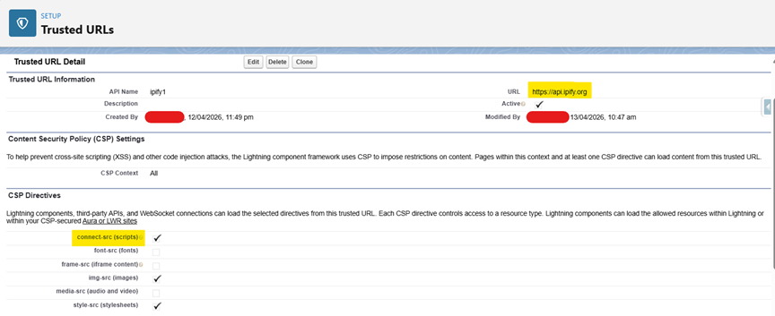 IP Detection in Salesforce Flow Apex LWC 5