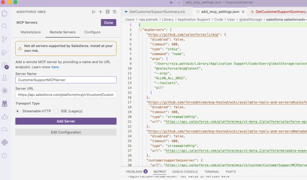 Building a Custom Salesforce MCP Server with Apex, Flow, and APIs 9 Picture10