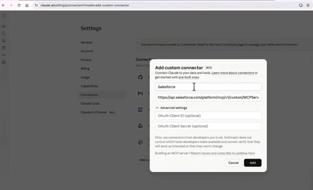 Building a Custom Salesforce MCP Server with Apex, Flow, and APIs 11 Picture12