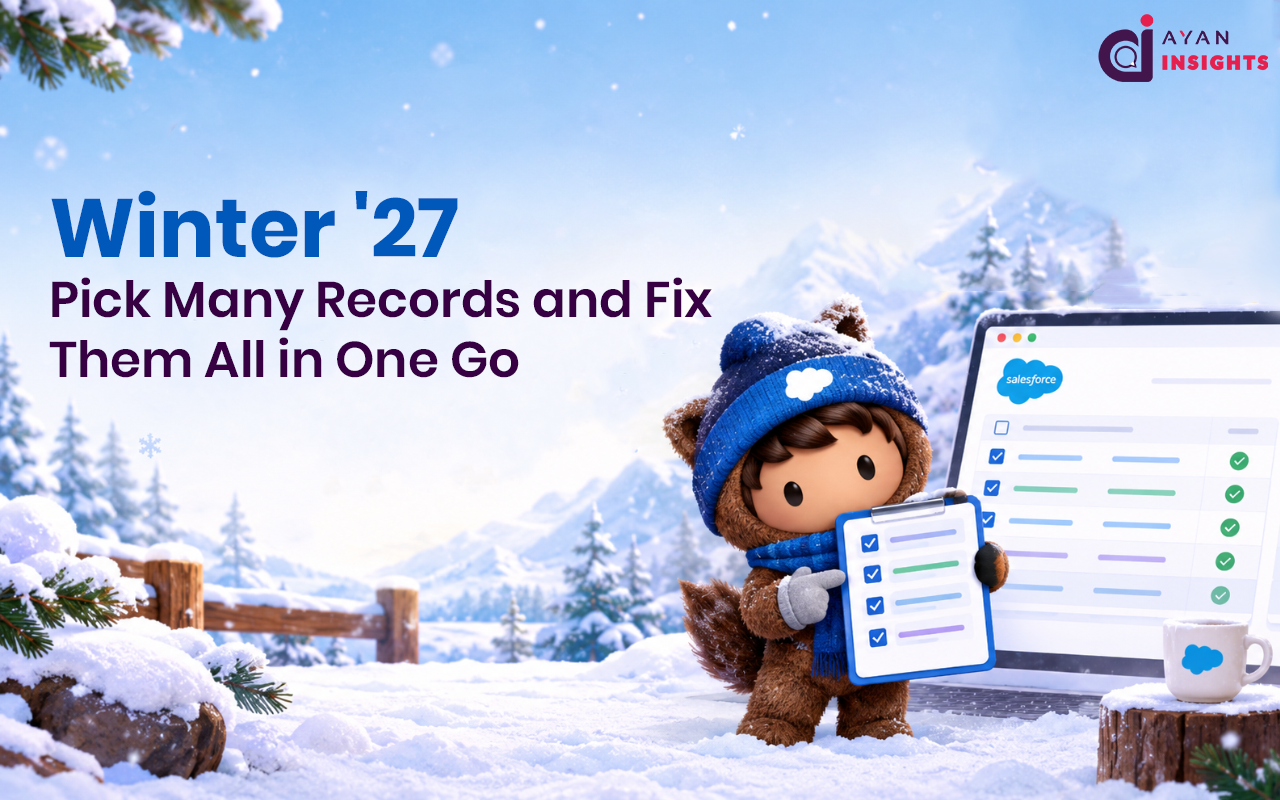 Winter ’27: Pick Many Records and Fix Them All in One Go